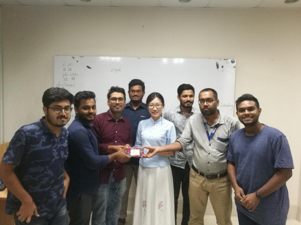 我校孟加拉国海外人才培养基地对外汉语教学项目圆满结束