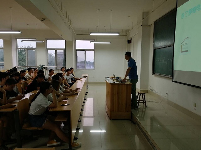 企业文化进校园系列活动之二-天津力神电池股份有限公司专场宣讲会