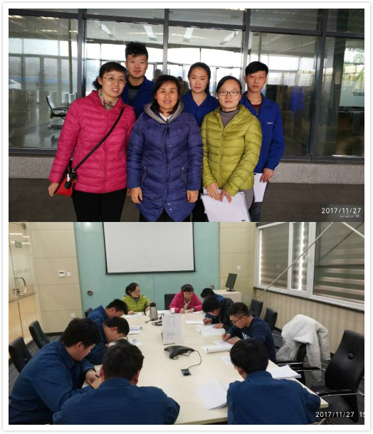 机电工程系赴企业进行走访暨15级学生论文答辩(五)