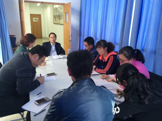 机电工程系召开党政联席扩大会议