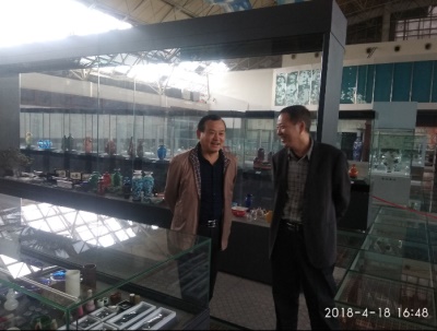 我院丝绸博物馆（筹）小组到中国陶瓷博物馆调研走访