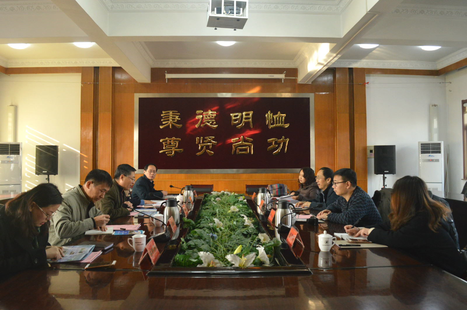 甘肃交通职业技术学院来我院参观考察