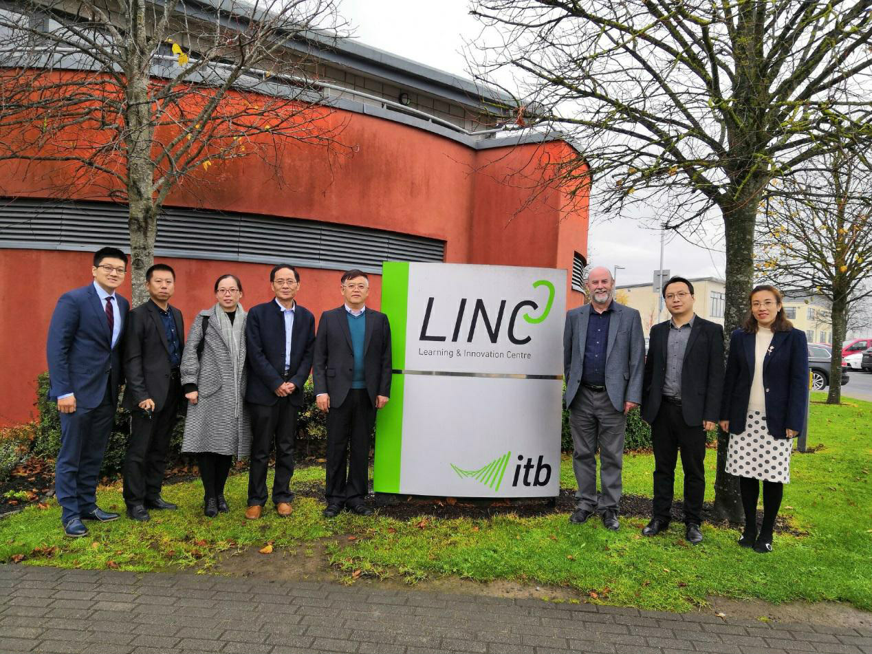 学院代表团赴英国、爱尔兰访问交流