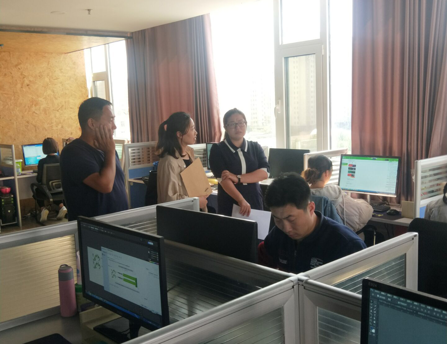 艺术设计系动漫专业室企业调研系列三——走访山东欧赛网络科技有限公司