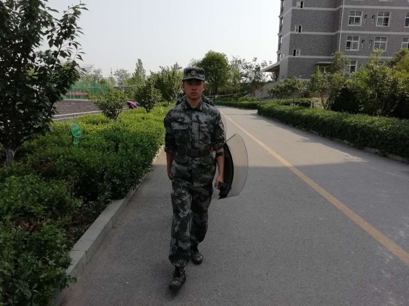 山东省教育厅讯:山东轻工职院军地融合军民共建大学生民兵分队