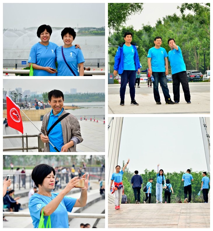 活力轻院、绿色健走----教工健走社团文体活动纪实(一)