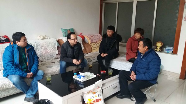 机电工程系学生家访纪实