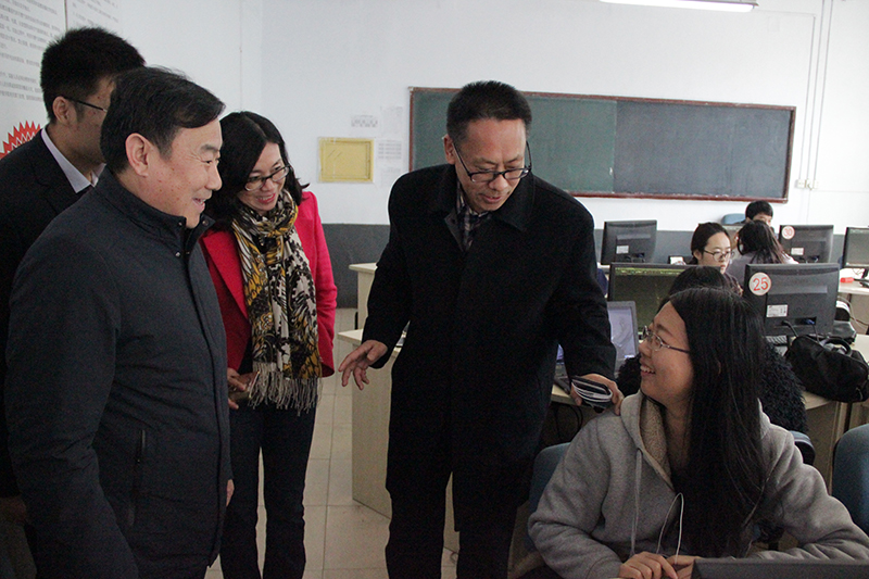 济南市槐荫区人大教科文卫委员会一行来我院调研