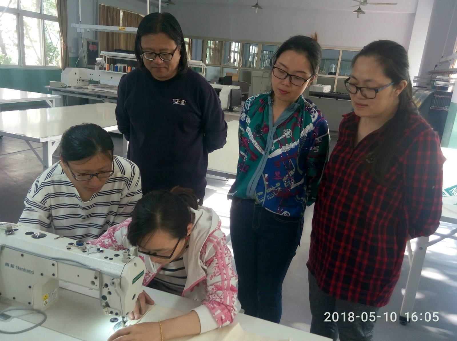 纺织服装工业设计中心系列教师培训报道（二）——缝纫设备培训