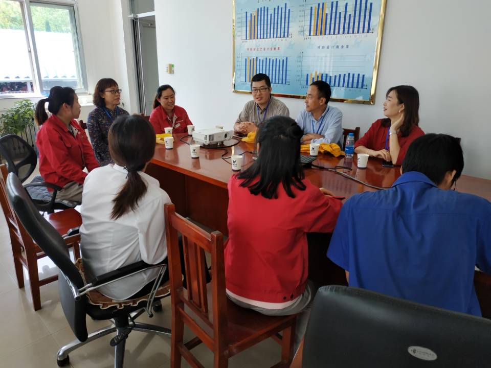 纺织服装工程系走访调研鲁泰纺织股份有限公司