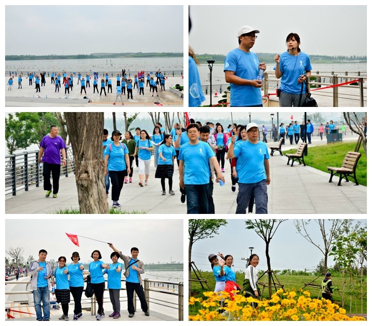 活力轻院、绿色健走----教工健走社团文体活动纪实(一)