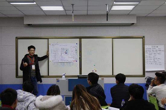 新浪山东讯:两地三校齐联动开启双创新征程|山轻院2018全国大学生创新创业训练营开营