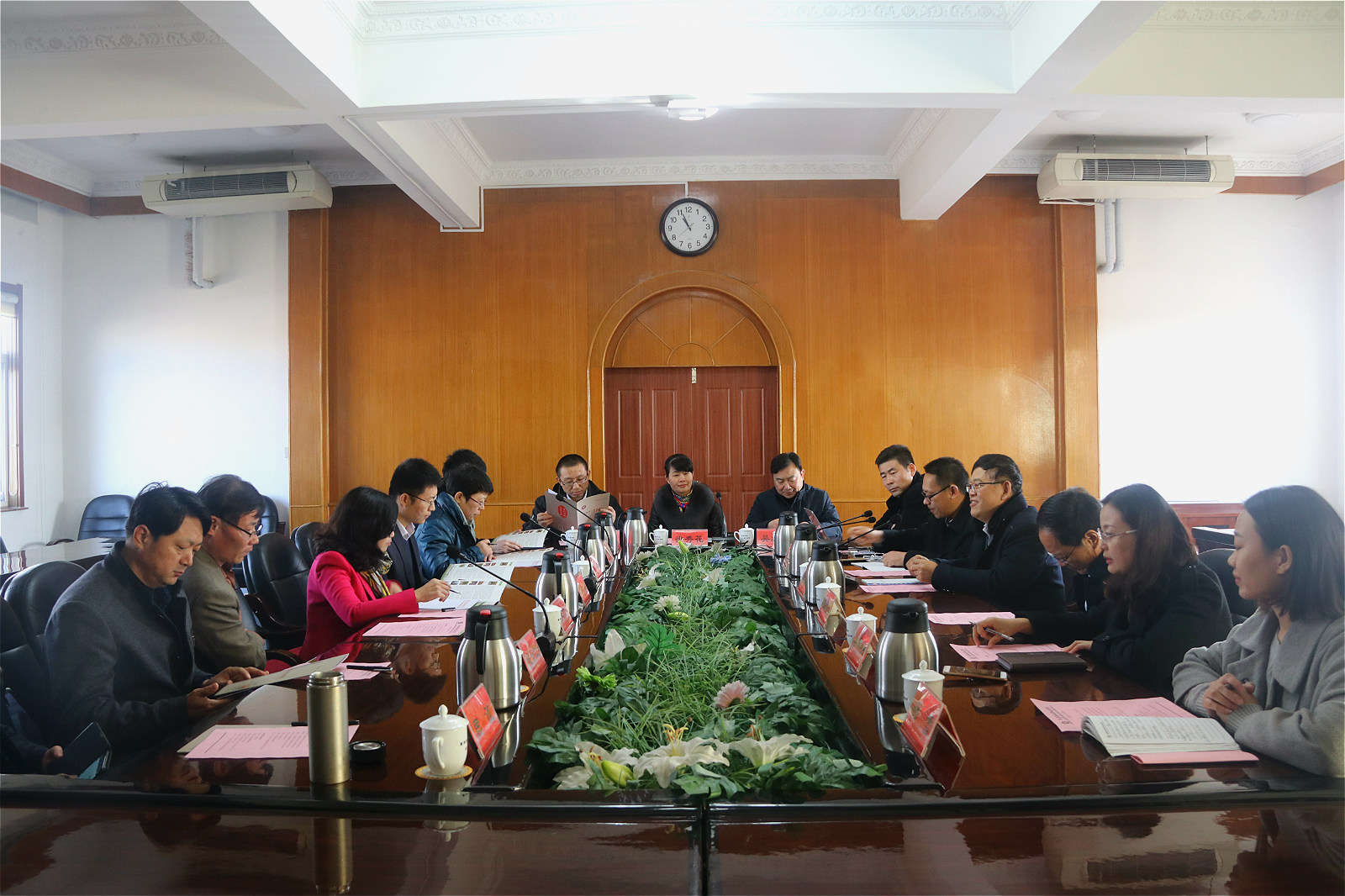 济南市槐荫区人大教科文卫委员会一行来我院调研