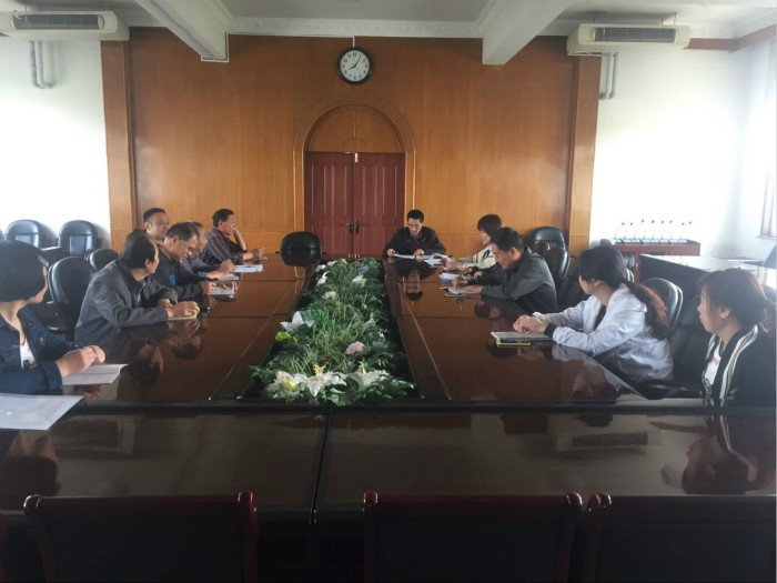 后勤处召开安全工作会议