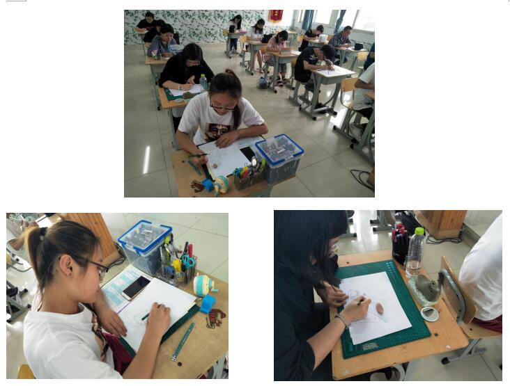 纺织服装工程系举办“鞋靴效果图”技能大赛