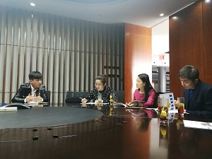 工商管理系进行企业走访调研