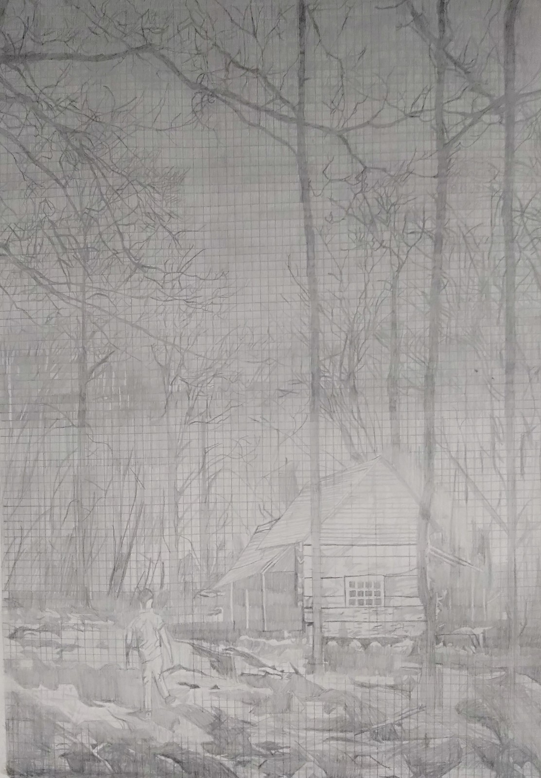 艺术设计系举办素描作品展