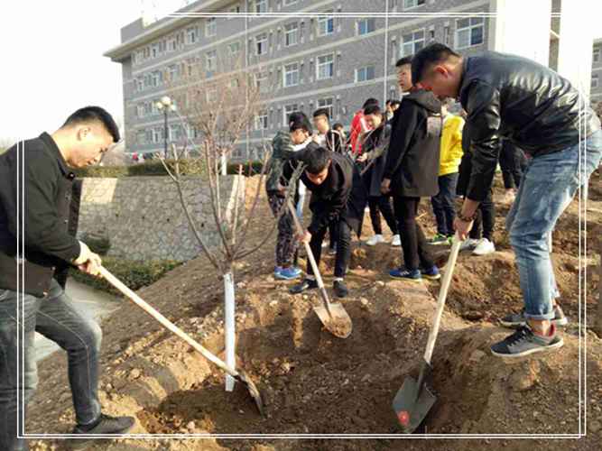 春风十里，种了心意—轻化工程系植树活动