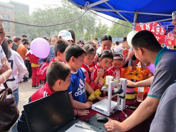 小荷才露尖尖角——机电工程系职教活动周现场展示纪实