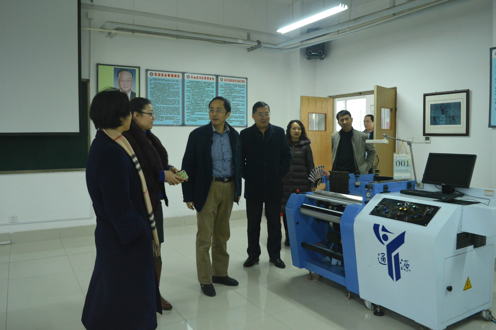 甘肃交通职业技术学院来我院参观考察